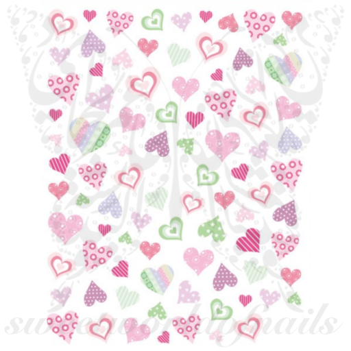 Valentine's Day Nail Art Heart Nail Stickers