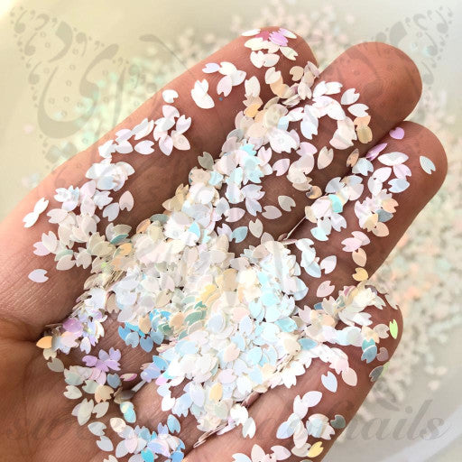 Daily Charme Nail Art | Winter Wonderland Glitter Mix / Snowfall